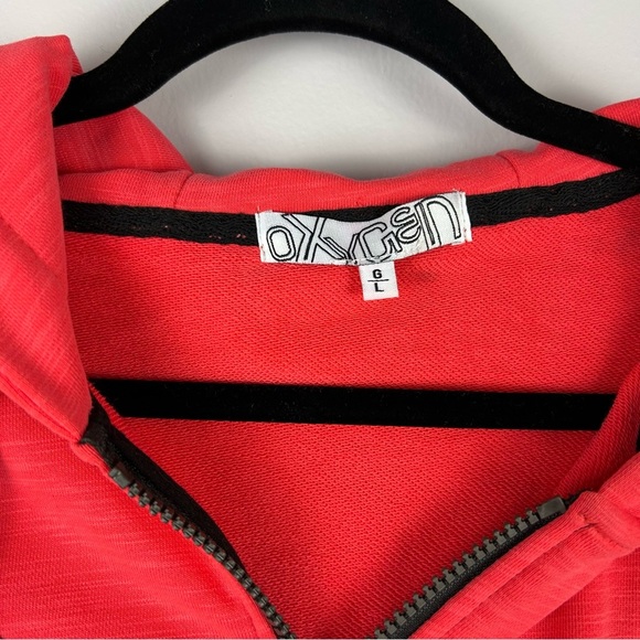 Oxygen Lightweight Full Zipped Hoodie with Pockets - Picture 2 of 9